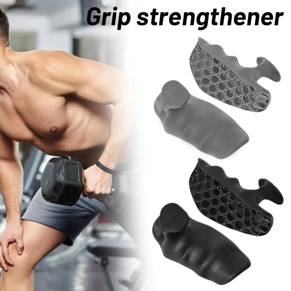 Anti-Slip Portable Grip Strengthener Finger Trainer, Breathable & Non-Slip Comfort Hand Exerciser for Dumbbell & Fitness Workouts